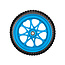 ZÜCA All-Terrain, Tubeless Foam Wheel, Blue