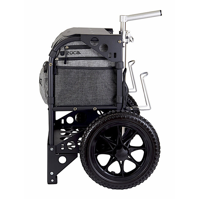 ZÜCA Transit Disc Golf Cart Black/Charcoal Gray
