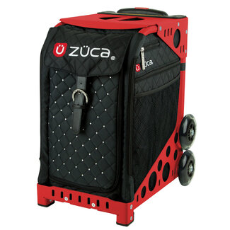 ZÜCA Mystic – Black Sport & School Bag on Wheels with Built-In Seat