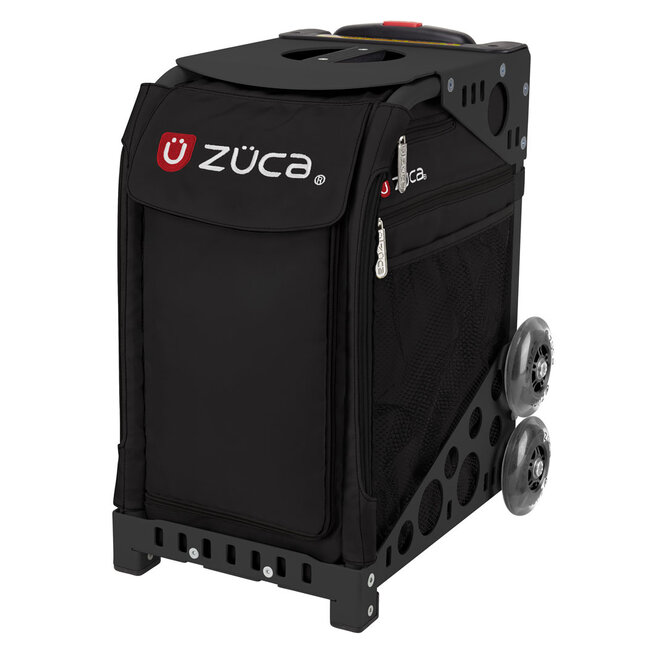 ZÜCA Obsidian – Zwarte Sport- en Schooltas op Wielen met Zitplek