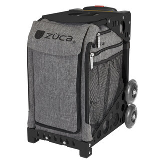 ZÜCA Stone – Gray-Stone Colored Rolling Sports & School Bag with Seat