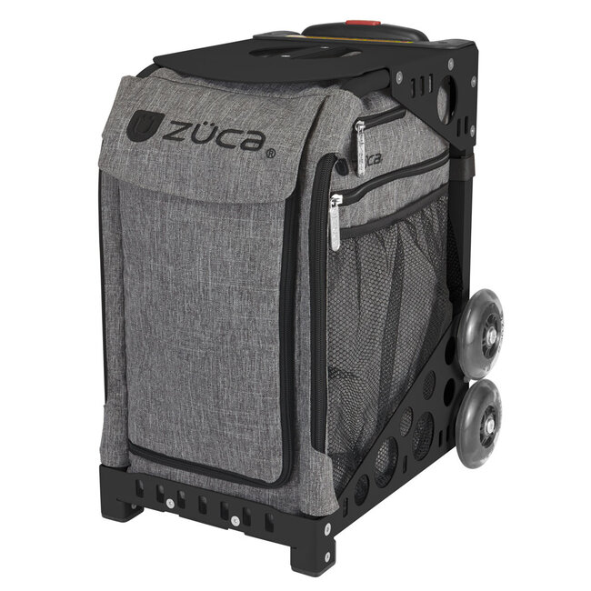 ZÜCA Stone – Gray-Stone Colored Rolling Sports & School Bag with Seat