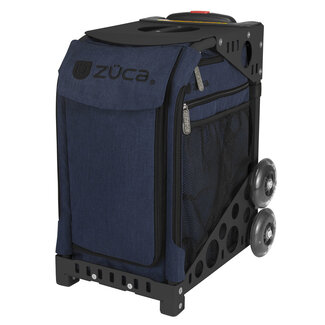 ZÜCA Cobalt – Navy-Blue Rolling Sports & School Bag with Seat