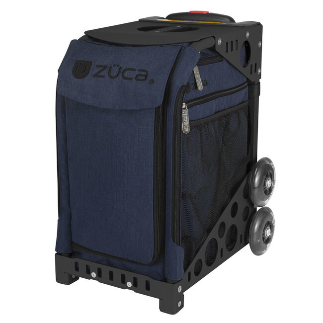 ZÜCA Cobalt – Navy-Blue Rolling Sports & School Bag with Seat