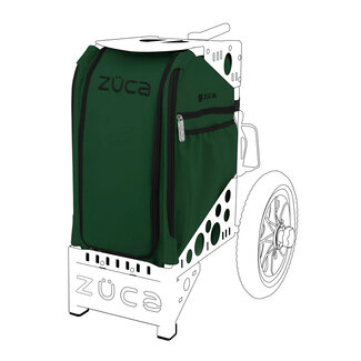 ZÜCA Disc Golf Bag, Emerald w/accessory Pouch