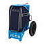 ZÜCA Disc Golf Cart, Indigo w/accessory Pouch