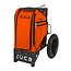 ZÜCA Disc Golf Bag, Orange w/accessory Pouch