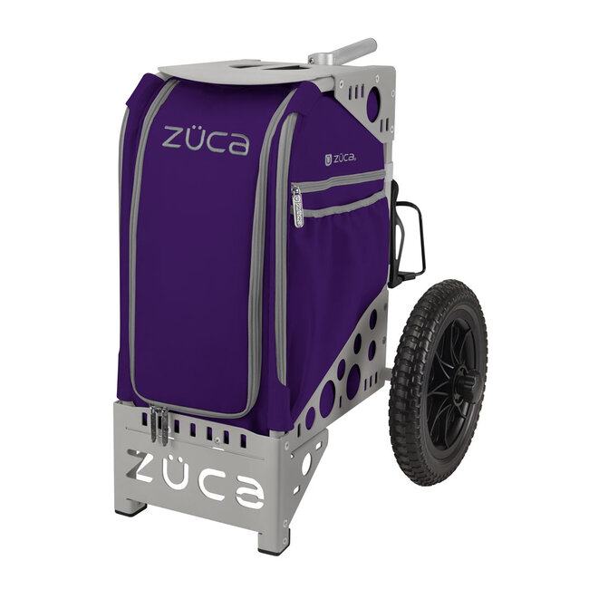 ZÜCA Sac de Disc Golf, Violet avec pochette d'accessoires