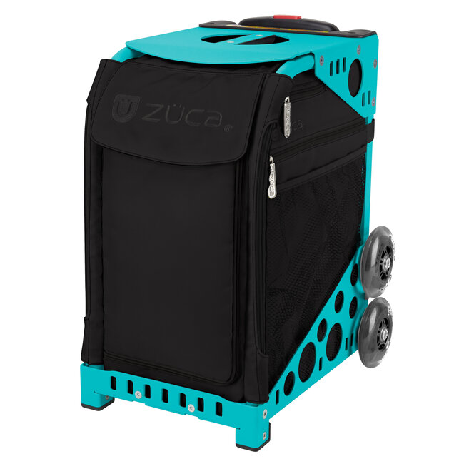 ZÜCA Stealth – Zwarte Sport- en Schooltas op Wielen met Zitplek