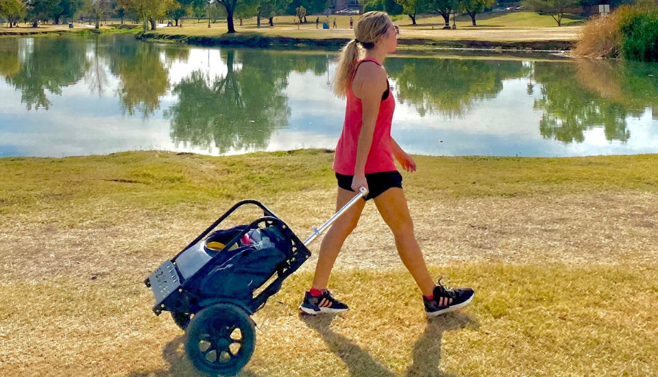 Take the load off your back with the ZÜCA Backpack Cart 