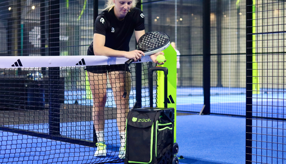 Janine Hemmes: Padel Pro Meets ZÜCA's New Padel Cart