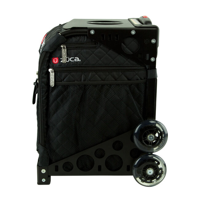 ZÜCA Mystic – Schwarze Sport- & Schultasche mit Sitzfunktion auf Rollen