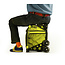 ZÜCA Stealth – Black Rolling Sports & School Bag with Seat