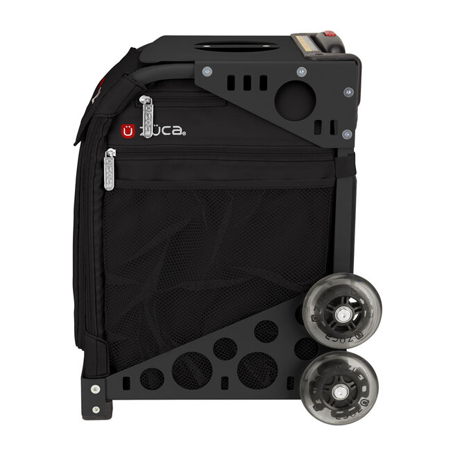ZÜCA Obsidian – Black Rolling Sports & School Bag with Seat
