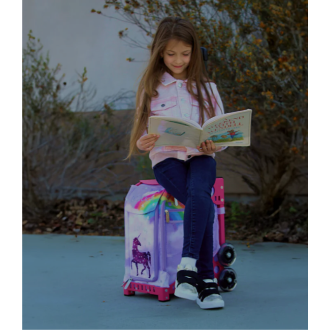 ZÜCA Skate Style – Rolling Ice Skating Bag with Seat