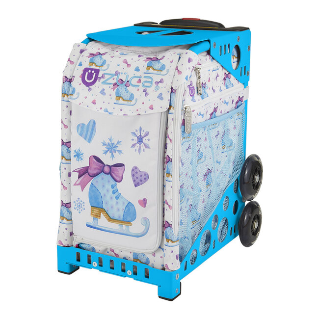 ZÜCA Skate Style – Rolltasche für Eiskunstlauf mit Sitz