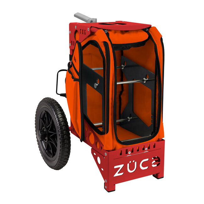 ZÜCA Sac de Disc Golf, Orange avec pochette d'accessoires