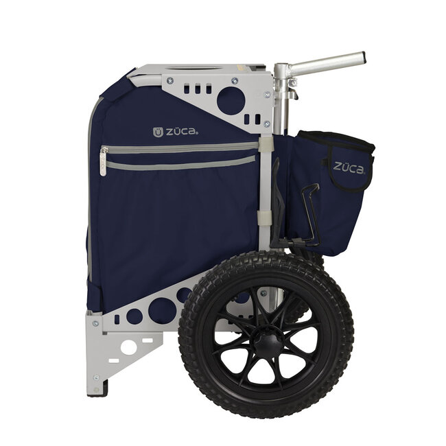 ZÜCA Disc Golf Cart, Indigo w/accessory Pouch