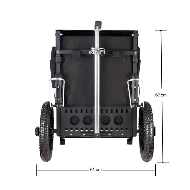 ZÜCA Trekker LG tas, zwart - Copy