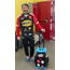 ZÜCA Cornhole Sport Trolley – Zwarte Tas op Wielen met ACL-logo