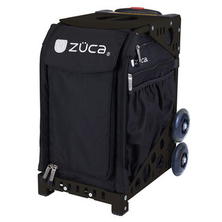ZÜCA XO Black – Rolling Sports Bag with Seat