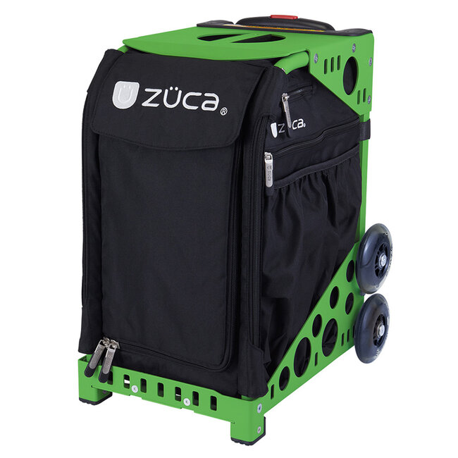 ZÜCA XO Black – Valise à roulettes avec siège