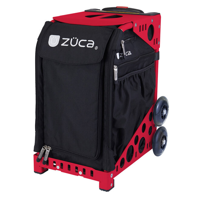 ZÜCA XO Black – Rolling Sports Bag with Seat