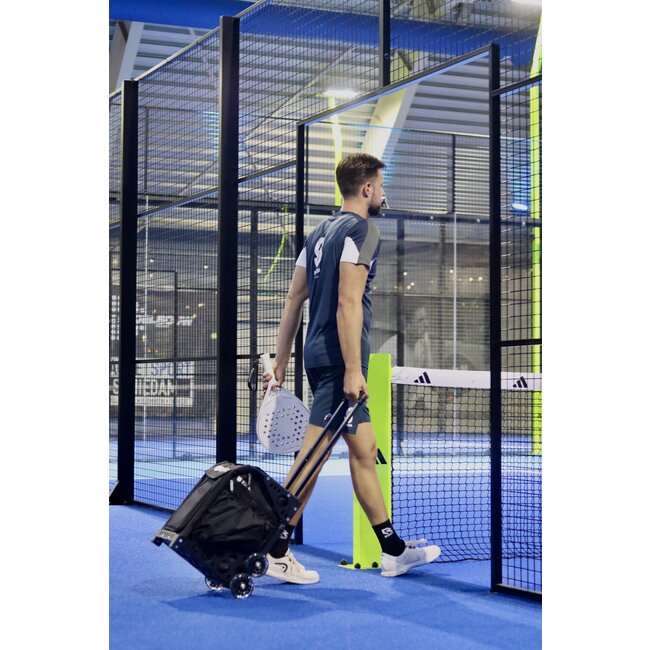 ZÜCA XO Black – Valise à roulettes avec siège