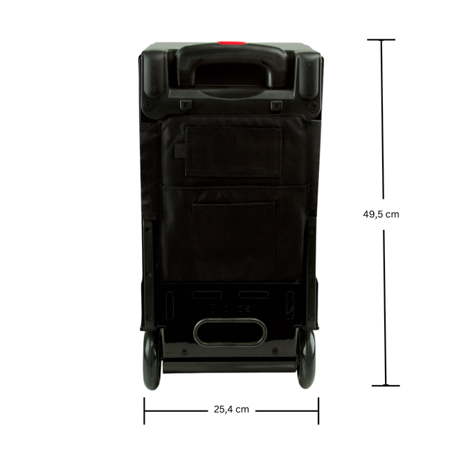 ZÜCA Pro Artist Makeup Trolley Silver