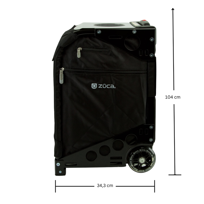 ZÜCA Pro Artist Makeup Trolley Silver