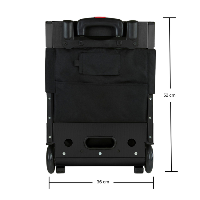 ZÜCA Flyer Artist – Makeup Trolley Silver