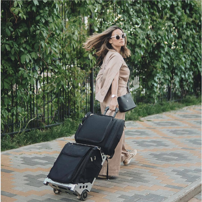 ZÜCA Flyer Artist – Make-up Trolley Zilver