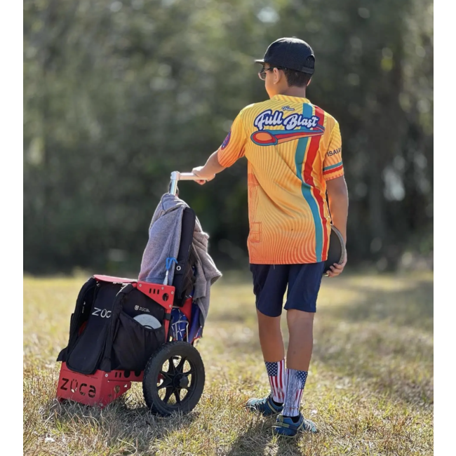 ZÜCA caddie Disc Golf Compact/Rouge