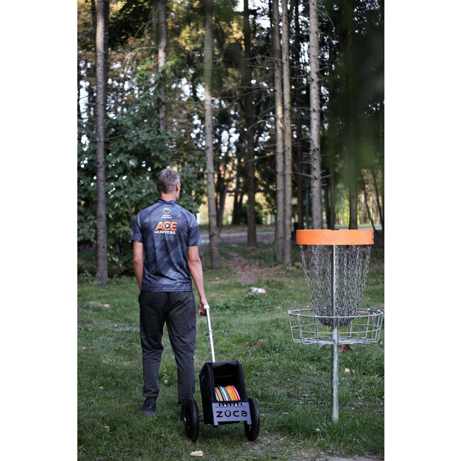 ZÜCA Compact Disc Golf Cart/Zwart