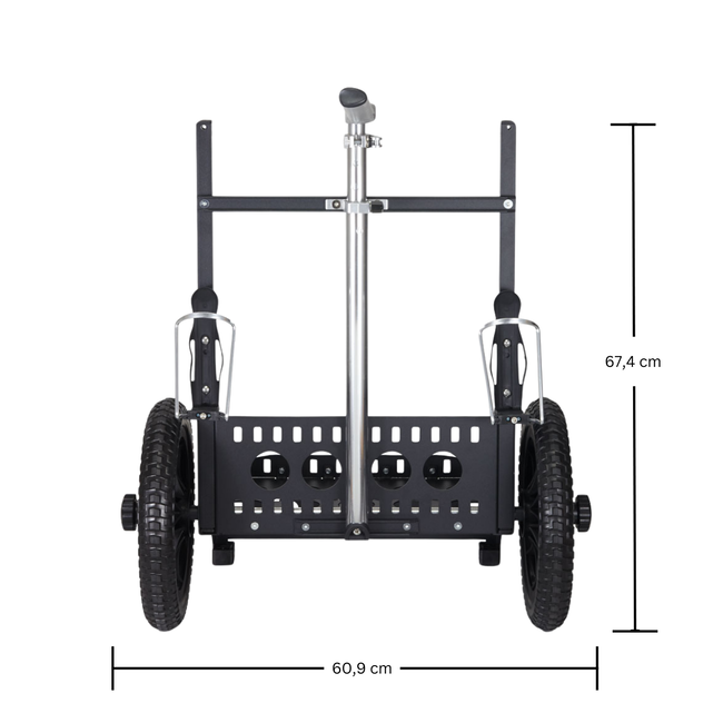 ZÜCA EZ Trolley /  Matt-Schwarz