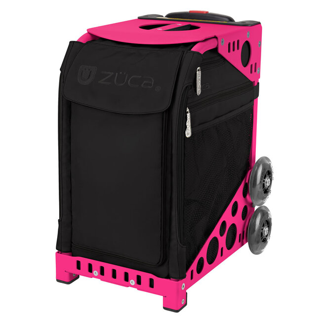 ZÜCA Stealth – Black Rolling Sports & School Bag with Seat