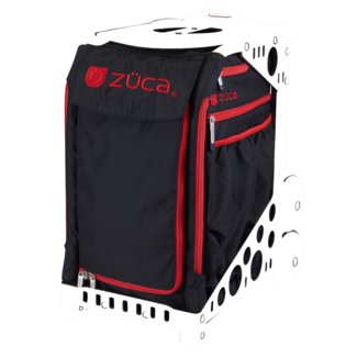 ZÜCA XO Binnenzak – Zwart met Rode Bies (Losse Tas voor Sportrolkoffer)
