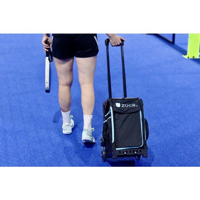 ZÜCA XO Binnenzak – Zwart met Blauwe Bies (Losse Tas voor Sportrolkoffer)