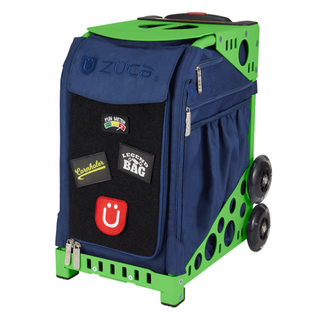ZÜCA Cornhole Sport Trolley – Marineblaue Rolltasche