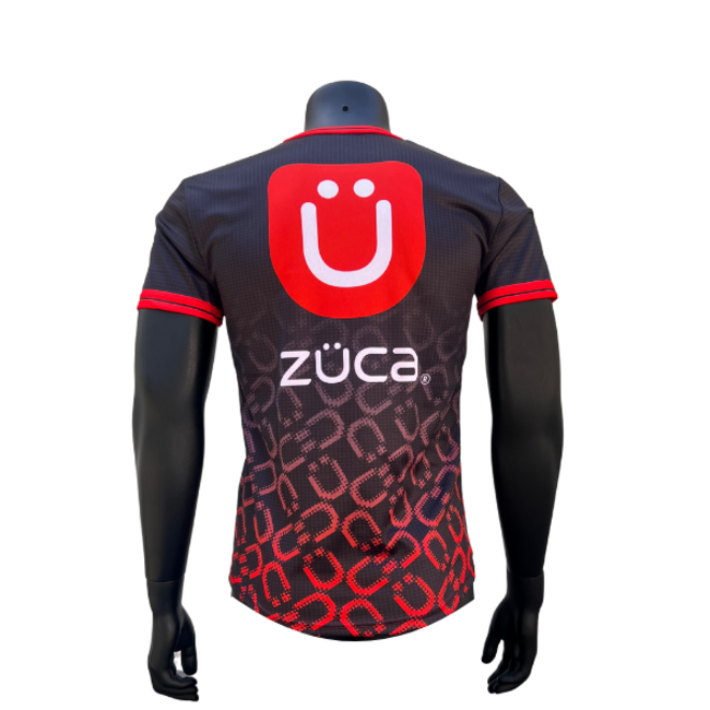 ZÜCA Europe T-shirt de sport. noir