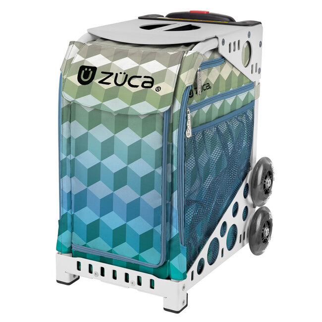 ZÜCA Cubizm – Schul- und Sporttasche auf Rollen mit Sitzplatz
