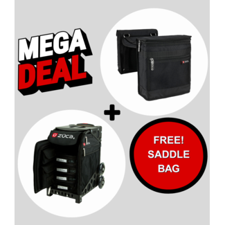 Obsidian Artist Trolley mit Gratis Saddle Bag