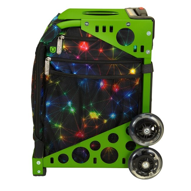 ZÜCA Sport Insert Bag – Neon Spark with Lunchbox | Fits Frame