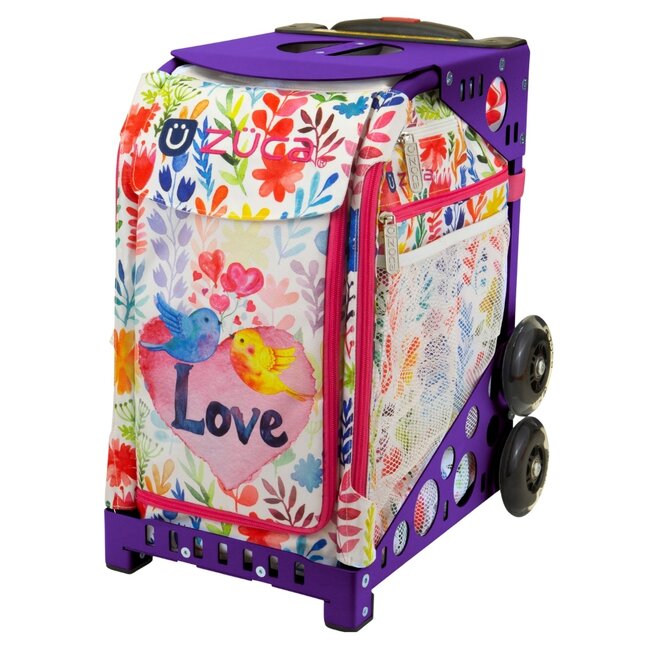 ZÜCA Love Birds – Sport- & Schooltas op Wielen met Zitplek