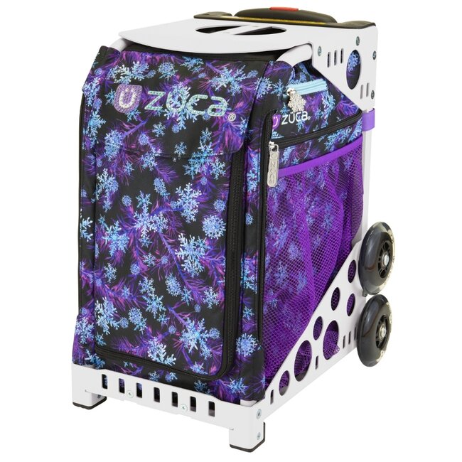 ZÜCA Snowflake Symphony – Rolling School & Sports Bag with Seat