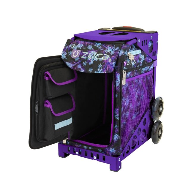 ZÜCA Snowflake Symphony – Rolling School & Sports Bag with Seat