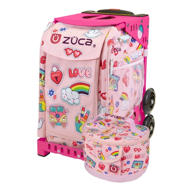 ZÜCA Sport Innentasche – Groovy Vibes mit Lunchbox | Für ZÜCA Rahmen