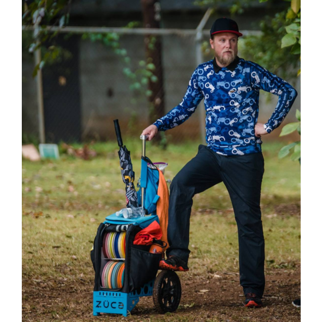 ZÜCA Twilight Trail Disc Golf Cart – Special Edition with Frame