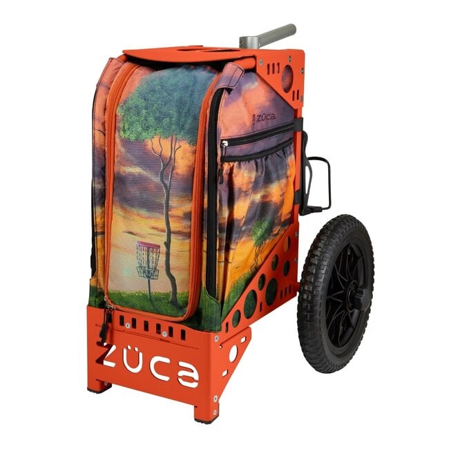 ZÜCA Twilight Trail Disc Golf Cart – Sonderedition mit Rahmen
