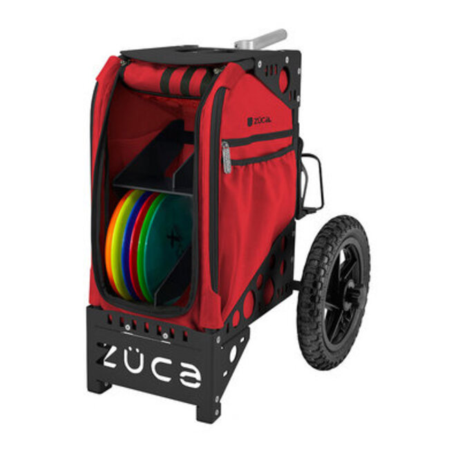ZÜCA Disc Golf Cart Infrared/Black Combo Deal